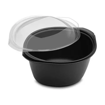 ▷ Envase Wokipack WOK2301NP Negro PP 2300ml | EnvasesAlimentarios.es