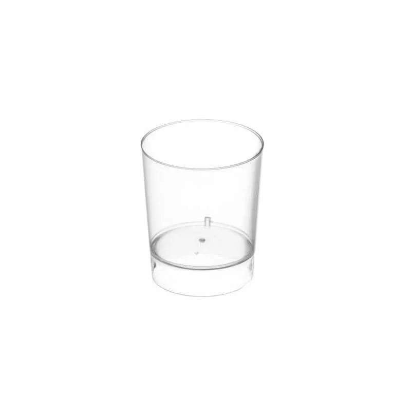 ▷ Vaso Chupito Cristalino Irrompible Inyectado PS Reutilizable 35ml