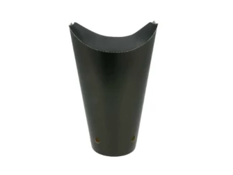 ▷ Envase Fritos Con Cierre Cartón Negro 85x180mm | EnvasesAlimentarios.es