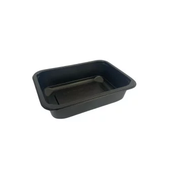 ▷ Bandeja Termosellable Maptipack PP Negra W1/602D 850ml | EnvasesAlimentarios.es
