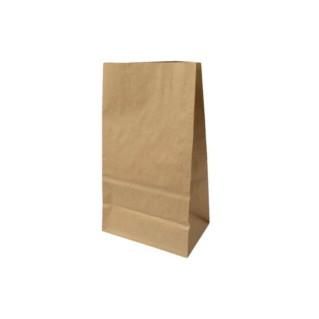 ▷ Bolsa Sos Papel Kraft Americana 18+12x30cm | Envases Alimentarios