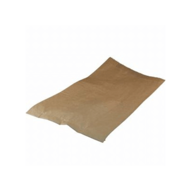 ▷ Bolsa Papel Kraft Marrón Anónima 14+6x30cm | Comprar en EnvasesAlimentarios.es