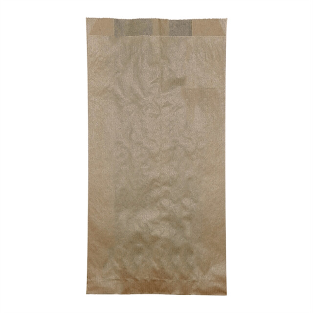 ▷ Bolsa Papel Kraft Bollería Mediana 14+6x29cm | Envases Alimentarios