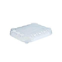 ▷ Tapa rPET Envase Ventilado Maxipack 191,5x117x15mm | EnvasesAlimentarios.es