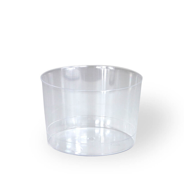 ▷ Vaso Zurito Cristalino Inyectado PS Reutilizable 220ml
