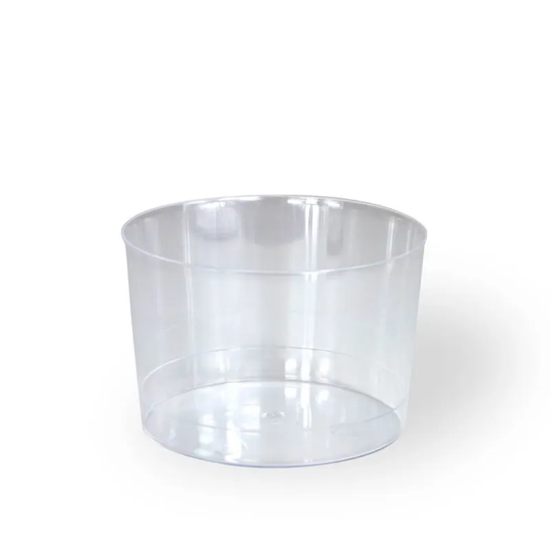 ▷ Vaso Zurito Cristalino Inyectado PS Reutilizable 220ml