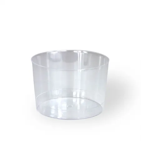 ▷ Vaso Zurito Cristalino Inyectado PS Reutilizable 220ml