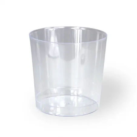 ▷ Vaso Media Pinta Cristalino Inyectado PS 330ml