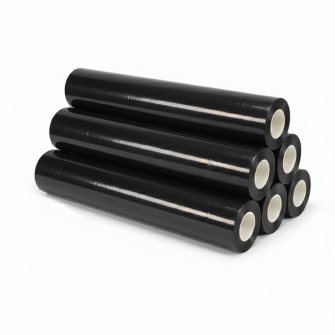 ▷ Bobina Film Estirable Sin Mandril Negro 500/23 Micras | EnvasesAlimentarios.es