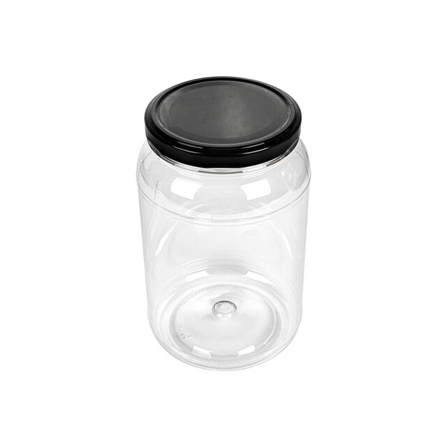 ▷ Tarro con Tapa Transparente PET 1000cc Diámetro 108mm Altura 170mm 51 Unidades 154 Unidades | EnvasesAlimentarios.es