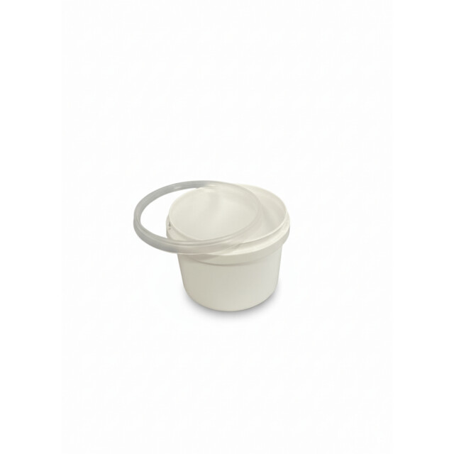 ▷ Envase Redondo PP Hermético Blanco con Precinto y Tapa Transparente 280ml | Comprar en EnvasesAlimentarios.es