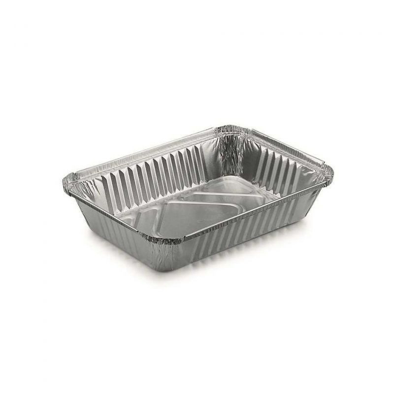 ▷ Envase Rectangular Aluminio 280x180x35mm 1500ml | EnvasesAlimentarios.es