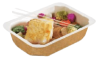 ▷ Bandeja Termosellable Food K CL750CAR040FT de Cartón Microondable 750ml | EnvasesAlimentarios.es