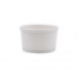 ▷ Tarrina Helado Cartón Blanco 80ml | EnvasesAlimentarios.es