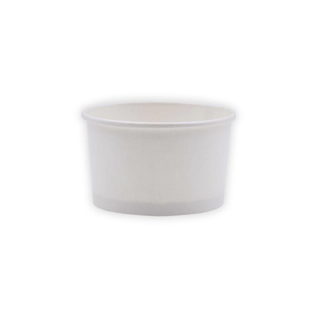 ▷ Tarrina Helado Cartón Blanco 120ml | EnvasesAlimentarios.es