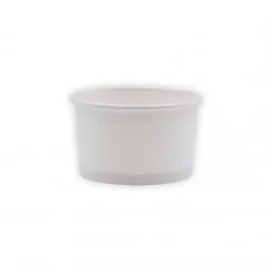 ▷ Tarrina Helado Cartón Blanco 120ml | EnvasesAlimentarios.es