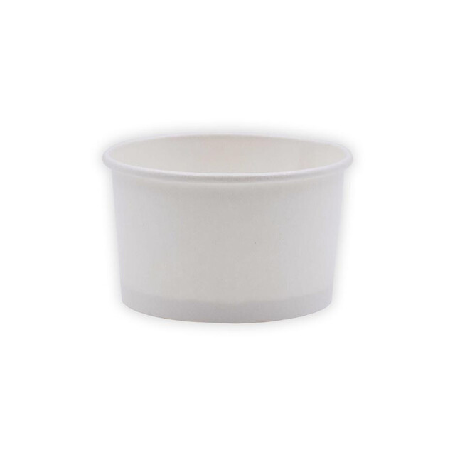 ▷ Tarrina Helado Cartón Blanco 180ml | EnvasesAlimentarios.es