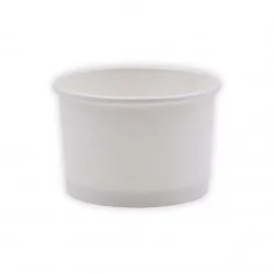 ▷ Tarrina Helado Cartón Blanco 240ml | EnvasesAlimentarios.es