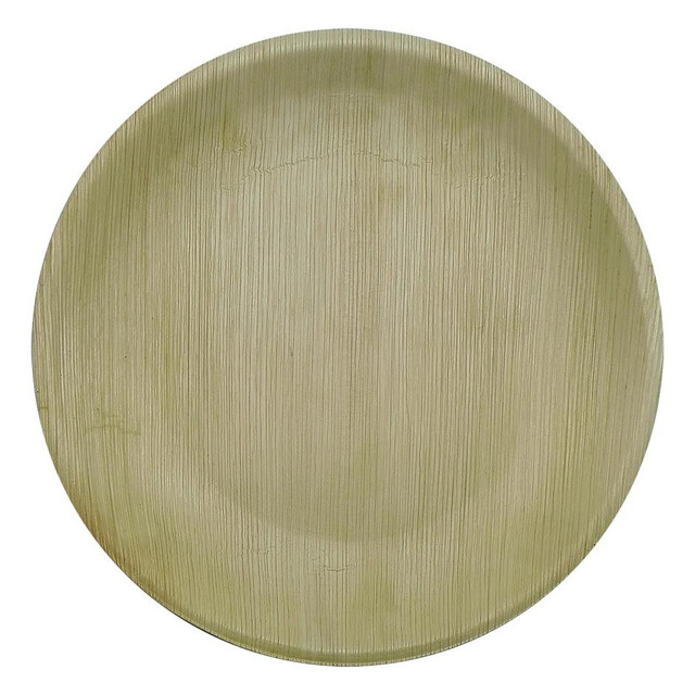 ▷ Plato Hoja de Palma Redondo 250mm | Comprar en Envases Alimentarios