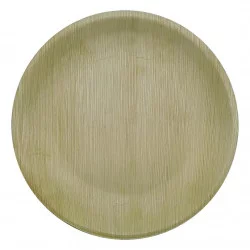 ▷ Plato Hoja de Palma Redondo 250mm | Comprar en Envases Alimentarios