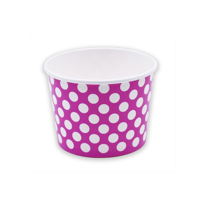 ▷ Tarrina Helado Color Rosa 360ml | EnvasesAlimentarios.es