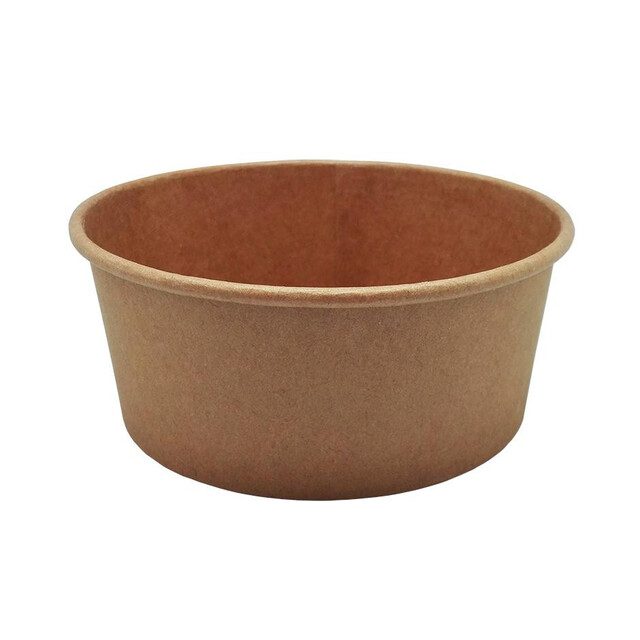 ▷ Ensaladera Cartón Full Kraft 700ml Sin Tapa | Envases Alimentarios