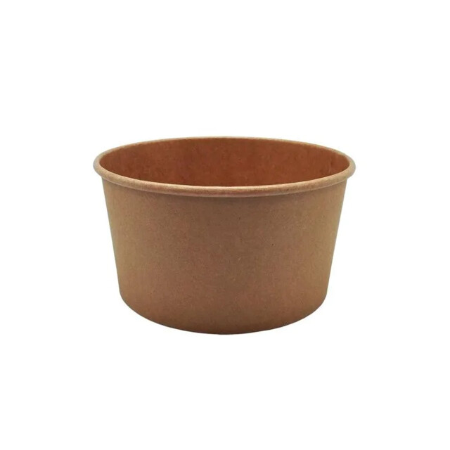 ▷ Ensaladera Cartón Full Kraft 1000ml Sin Tapa | Envases Alimentarios