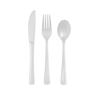 Cubiertos de plástico